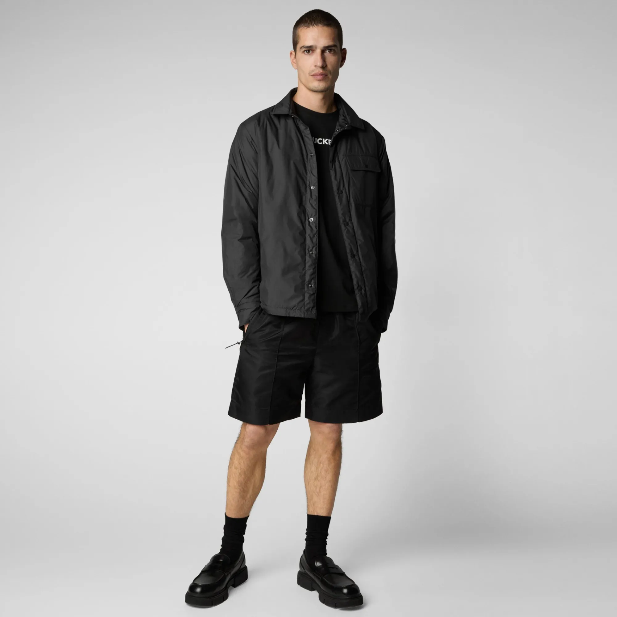 Save The Duck T-Shirts & Sweatshirts>Herren T-shirt Nalo In Schwarz