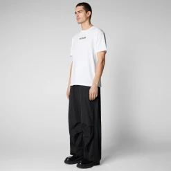 Save The Duck T-Shirts & Sweatshirts>Herren T-shirt Nalo In Weiss