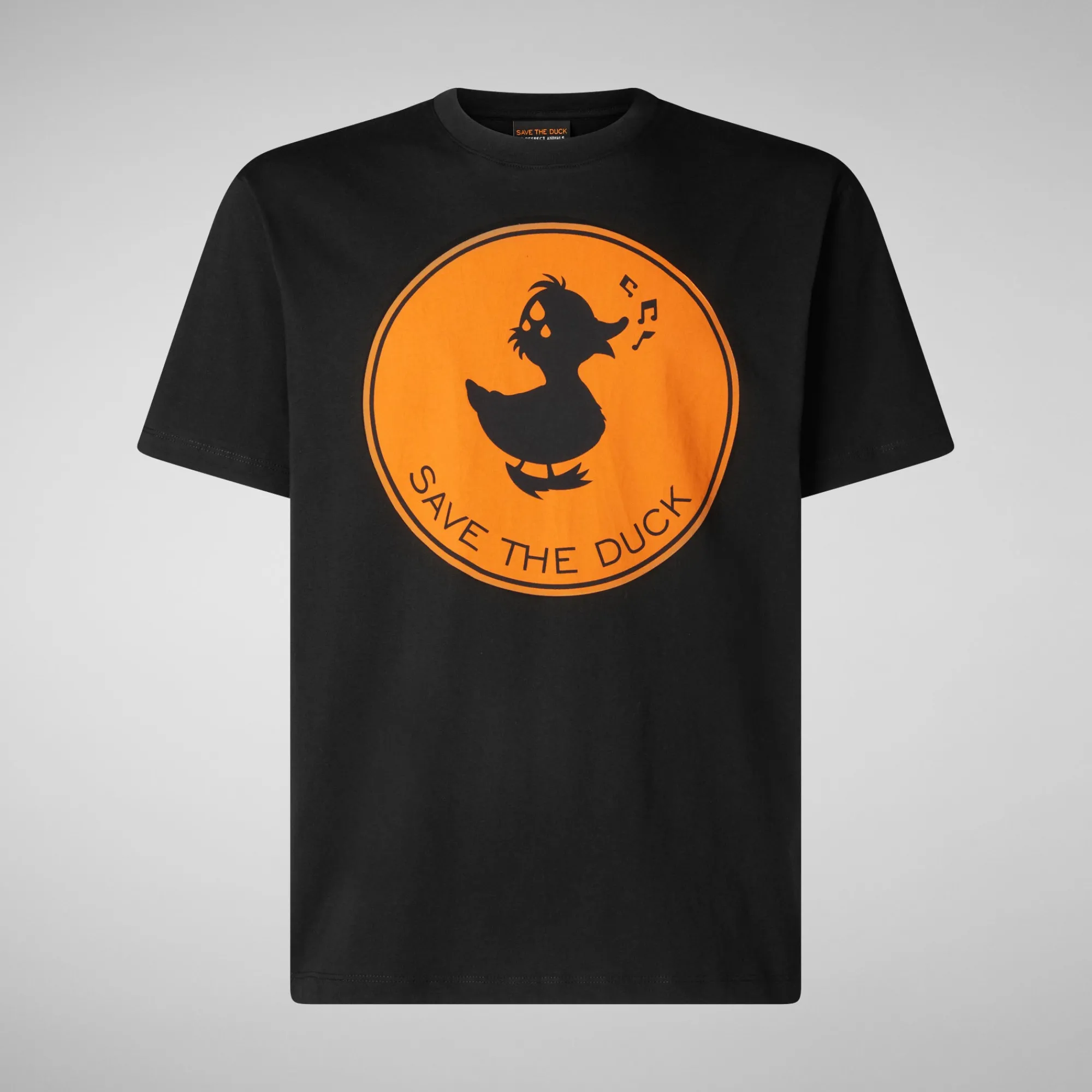 Save The Duck T-Shirts & Sweatshirts>Herren T-shirt Sabik In Schwarz