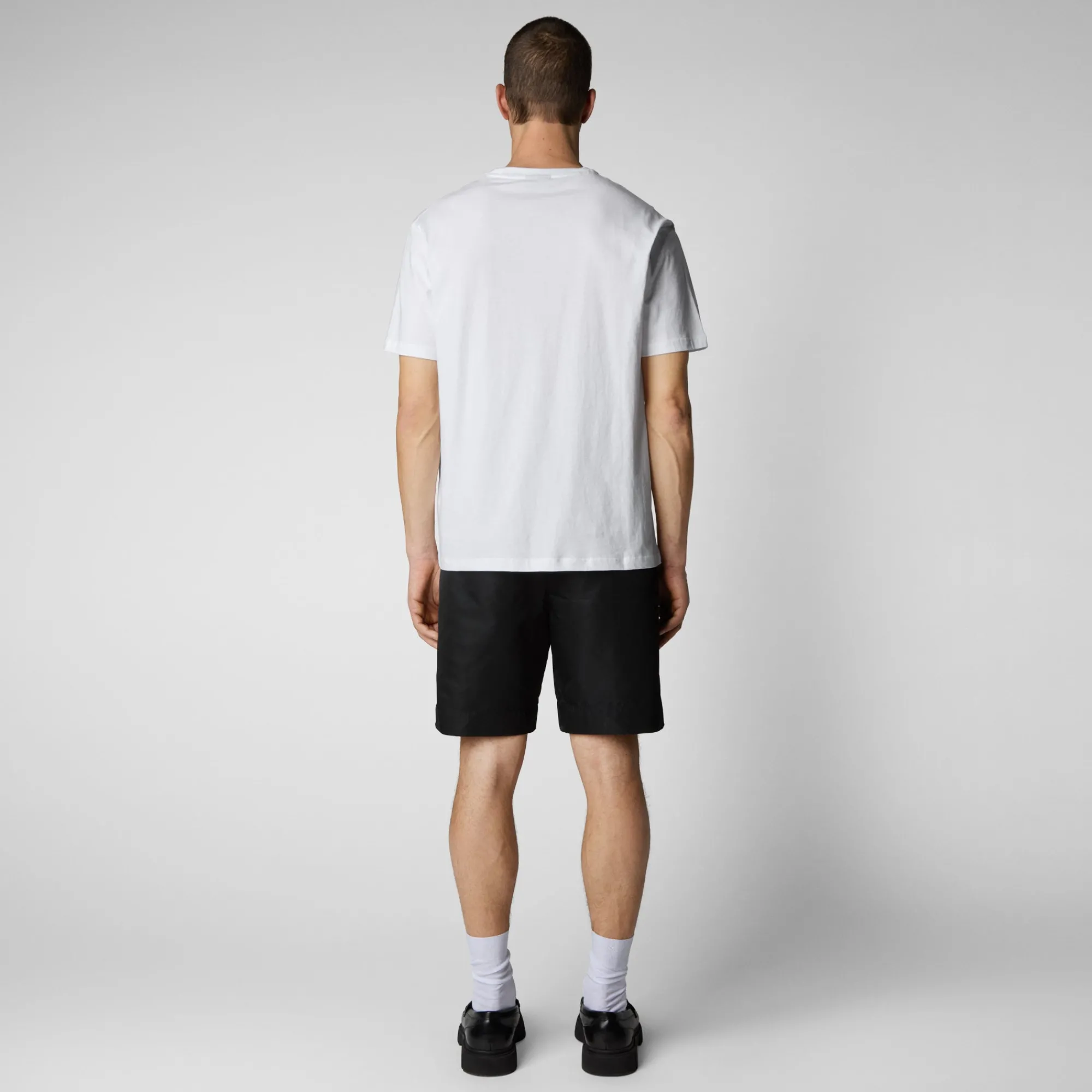 Save The Duck T-Shirts & Sweatshirts>Herren T-shirt Sabik In Weiss