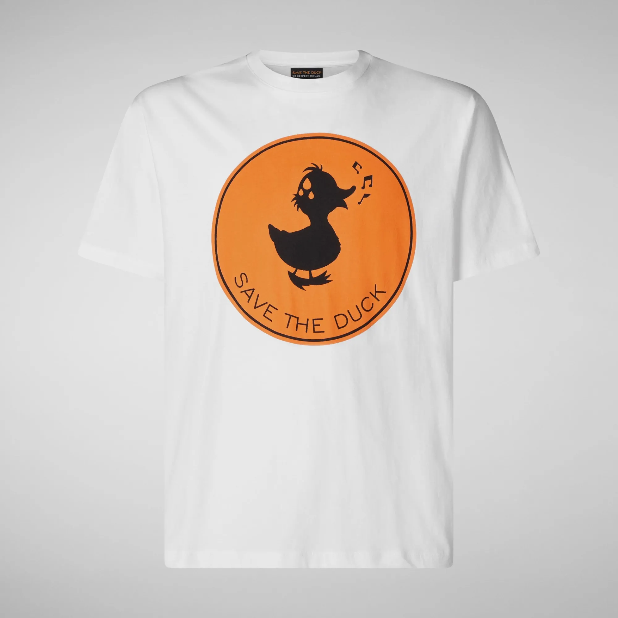 Save The Duck T-Shirts & Sweatshirts>Herren T-shirt Sabik In Weiss