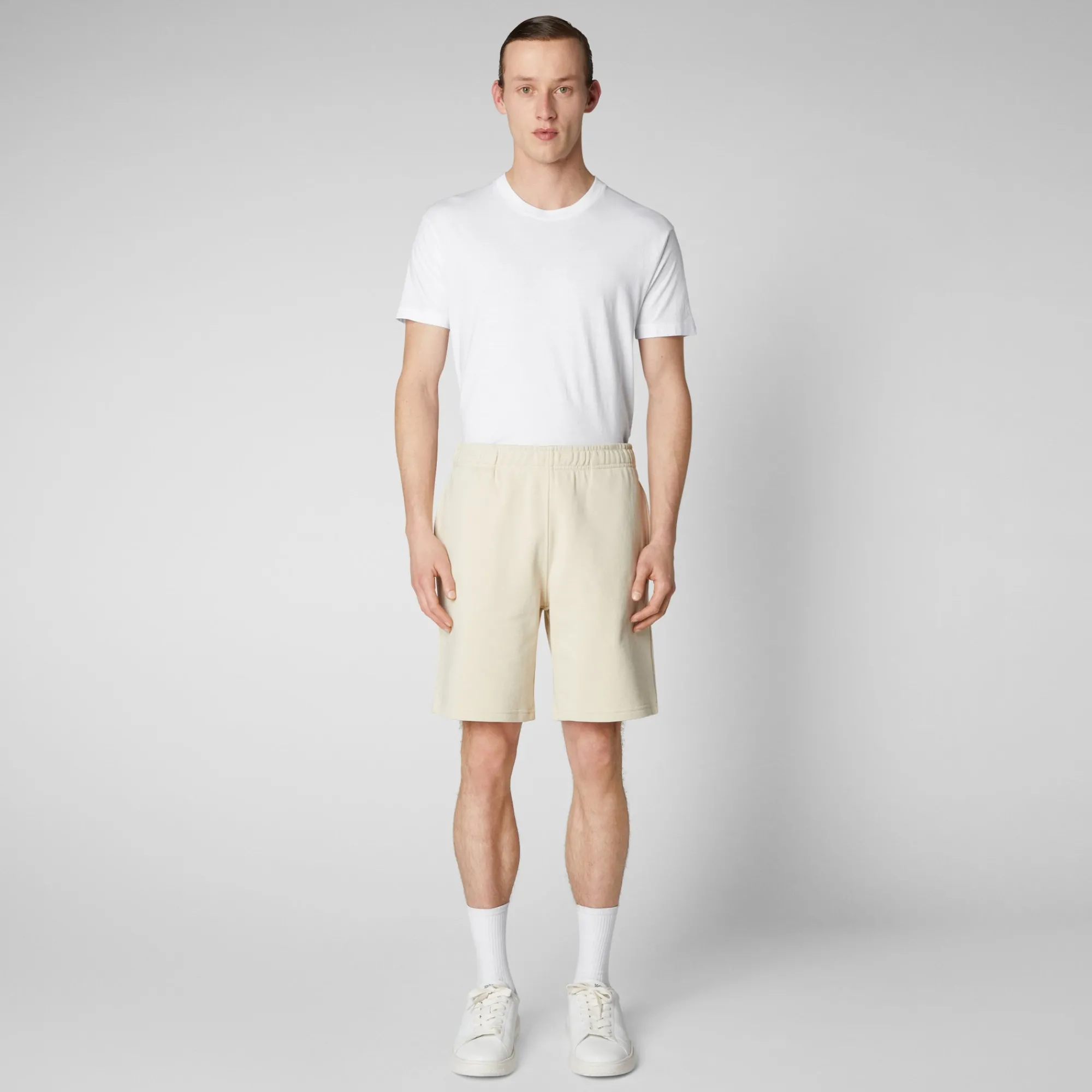 Save The Duck Hosen>Herrenhose Rayun In Cremebeige