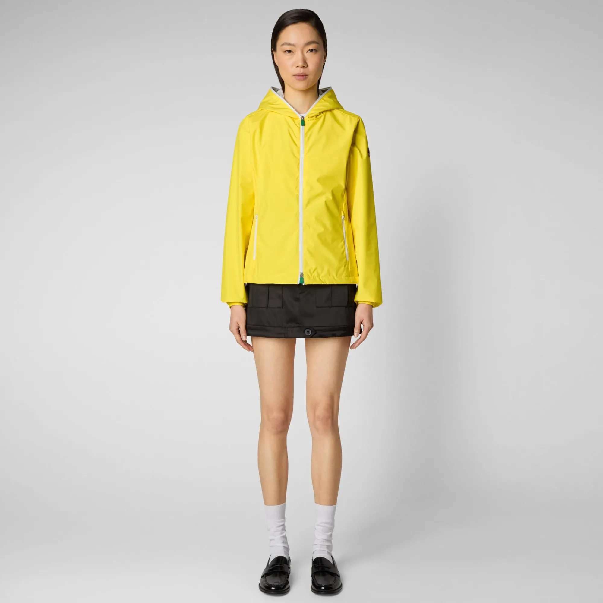 Save The Duck Jacken>Herrenjacke Stella In Sternenlichtgelb