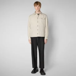 Save The Duck Jacken>Herrenjacke Stellan In Hellbeige