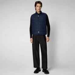 Save The Duck Westen>Herren-Steppweste Adam In Marineblau