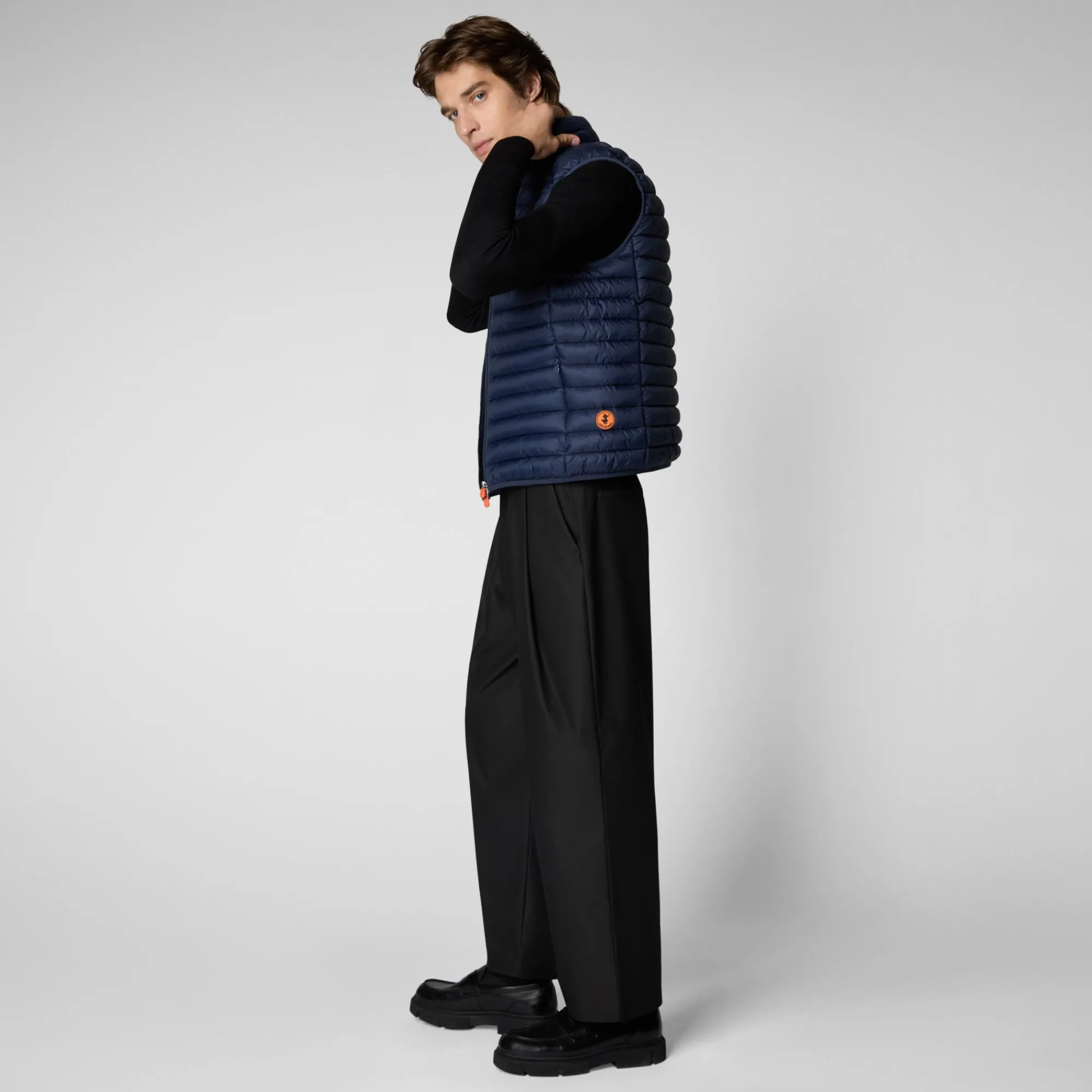 Save The Duck Westen>Herren-Steppweste Adam In Marineblau