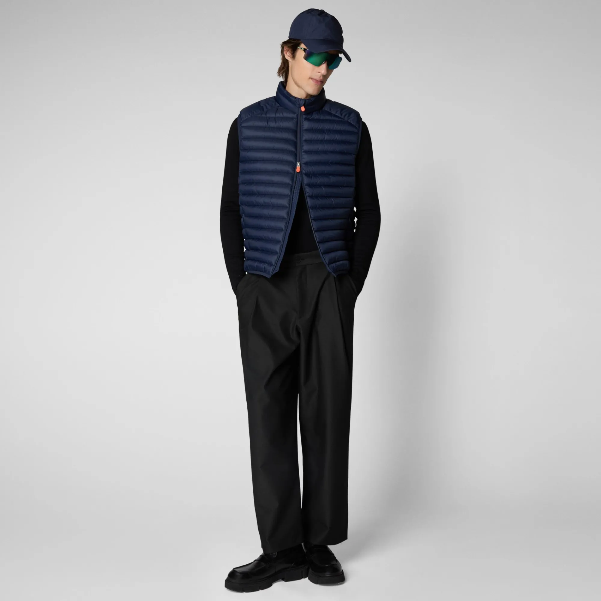 Save The Duck Westen>Herren-Steppweste Adam In Marineblau