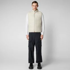 Save The Duck Westen>Man's Vest Adam In Hellbeige