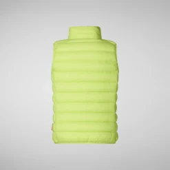 Save The Duck Westen|Westen>Unisex-weste Andy In Lichen Green Limettengrün